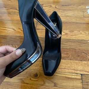 YSL Mirrored Pumps